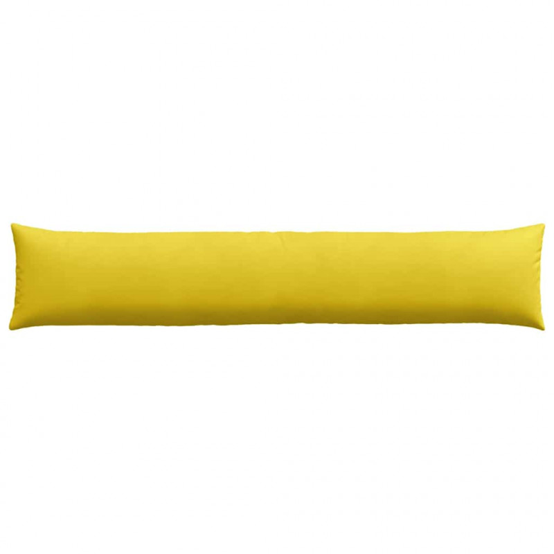 Poduszki na sofę 2 pcs Żółty 200 x 40 cm Tkanina sztruksowa