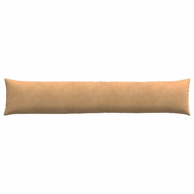 Poduszki na sofę 2 pcs Brązowy 200 x 40 cm Tkanina sztruksowa