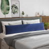 Poduszki na sofę 2 pcs Niebieski policyjny 200 x 40 cm