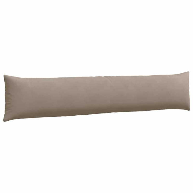 Poduszki na sofę 2 pcs Ciemnoszary 200 x 40 cm tkanina