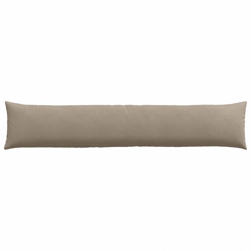Poduszki na sofę 2 pcs Ciemnoszary 200 x 40 cm tkanina