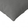 Poduszki na sofę 2 pcs Ciemnoszary 200 x 40 cm tkanina