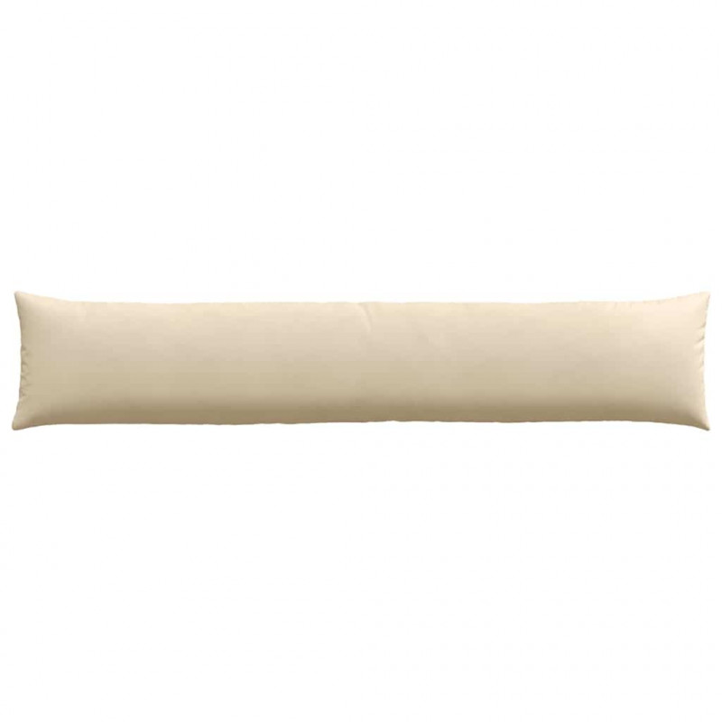 Poduszki na sofę 2 pcs Kremowy 200 x 40 cm tkanina