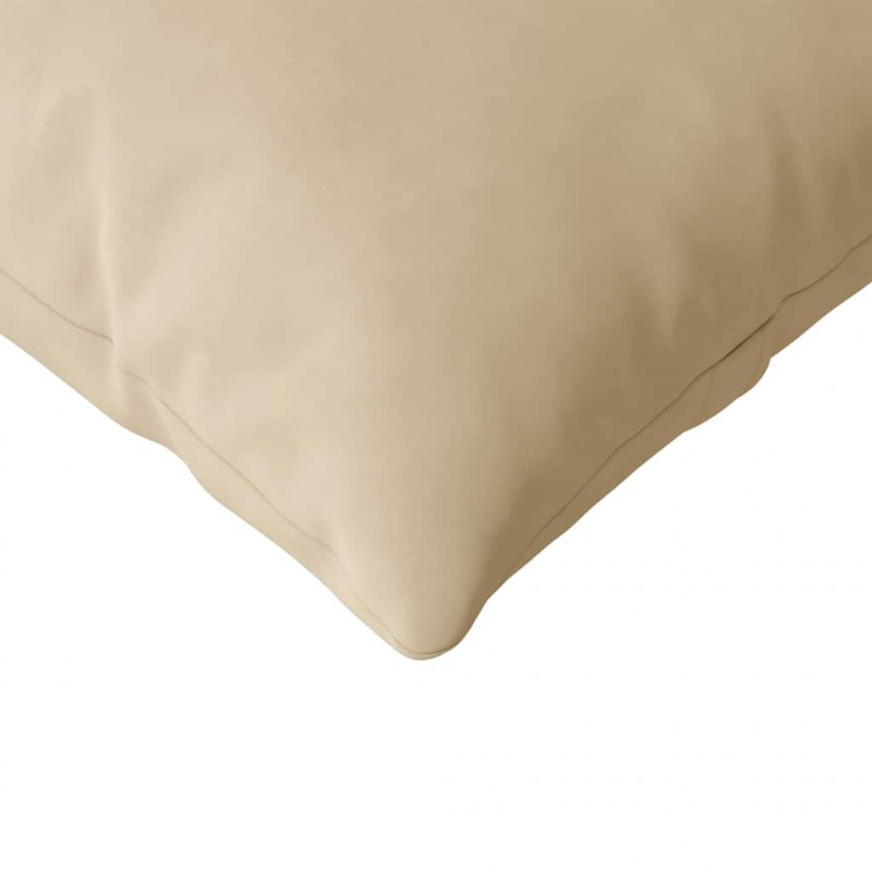 Poduszki na sofę 2 pcs Kremowy 200 x 40 cm tkanina