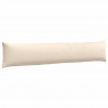 Poduszki na sofę 2 pcs Beżowy 200 x 40 cm tkanina