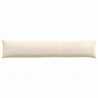 Poduszki na sofę 2 pcs Beżowy 200 x 40 cm tkanina