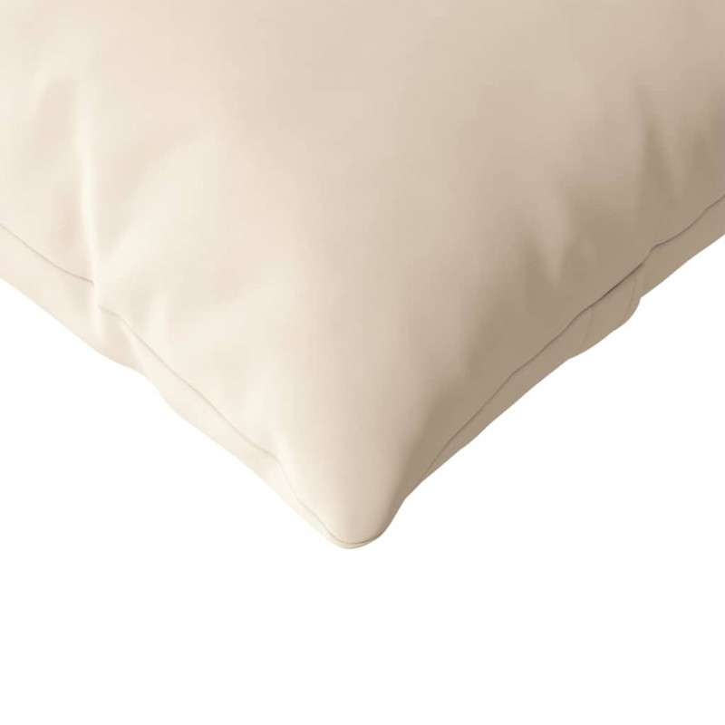 Poduszki na sofę 2 pcs Beżowy 200 x 40 cm tkanina