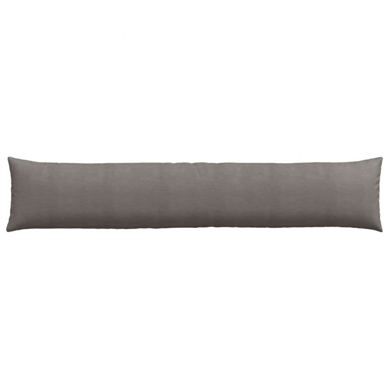Poduszki na sofę 2 pcs Jasnoszary 200 x 40 cm