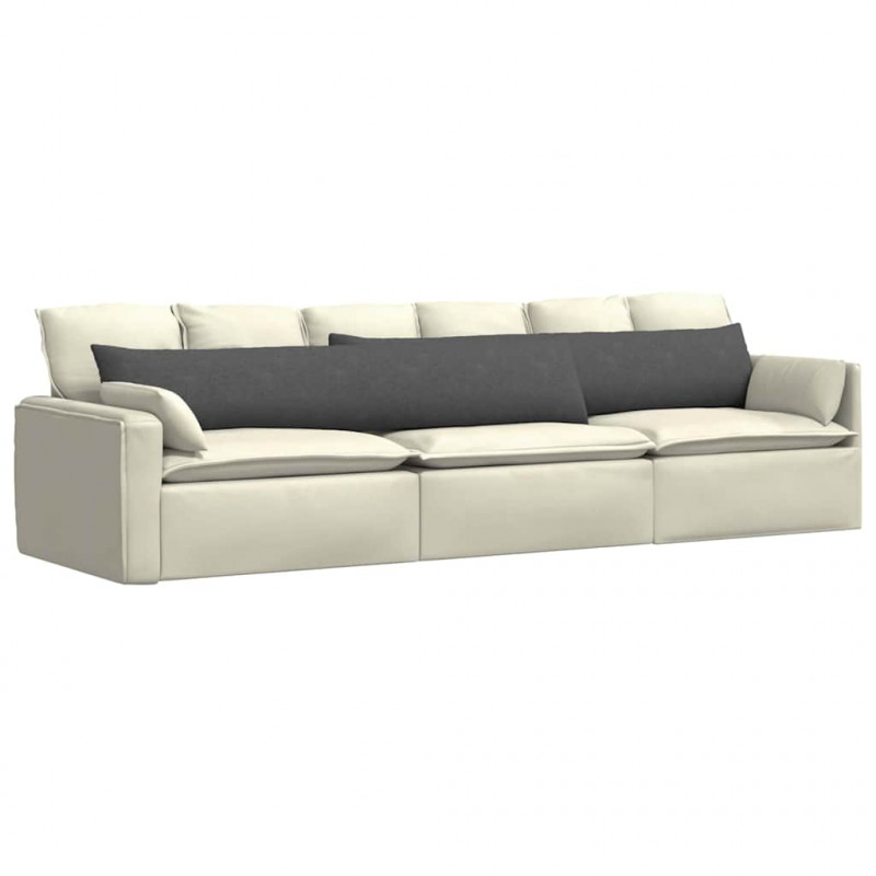 Poduszki na sofę 2 pcs Ciemnoszary 200 x 40 cm