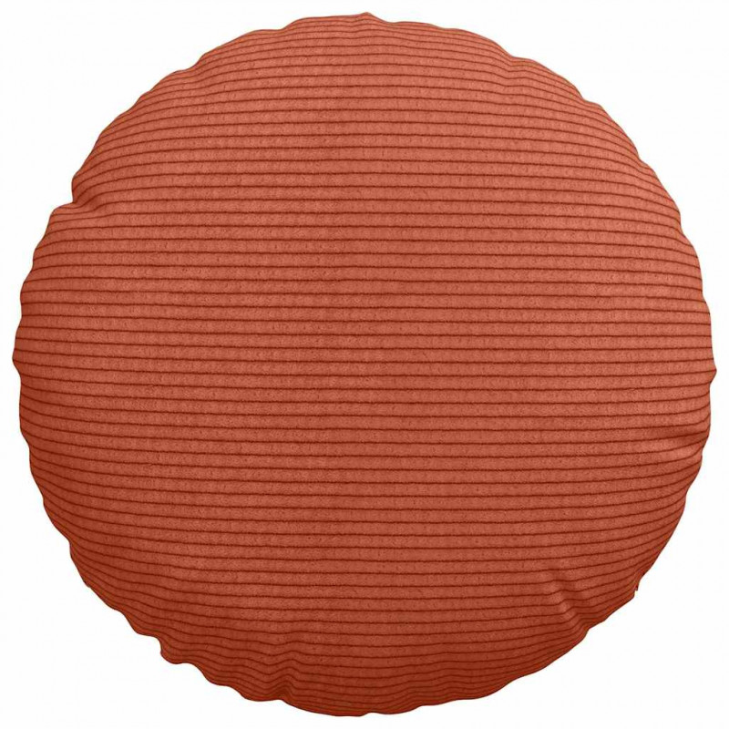 Poduszki na siedziska 2 pcs Czerwono-pomarańczowy Ø 30 cm