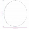 Poduszki na siedziska 2 pcs Czerwono-pomarańczowy Ø 30 cm