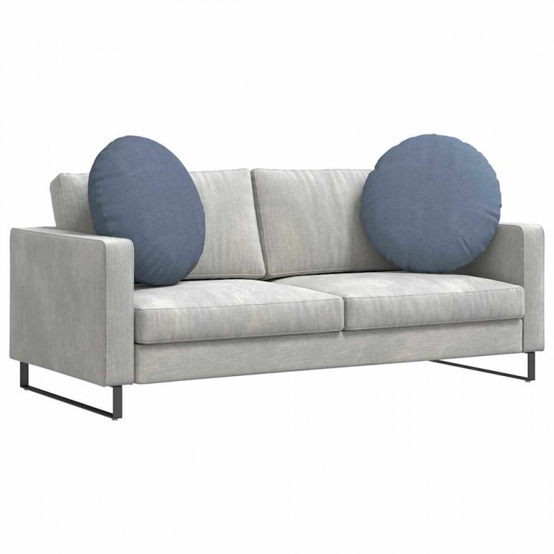 Poduszki na siedziska 2 pcs Niebieski Ø 60 cm