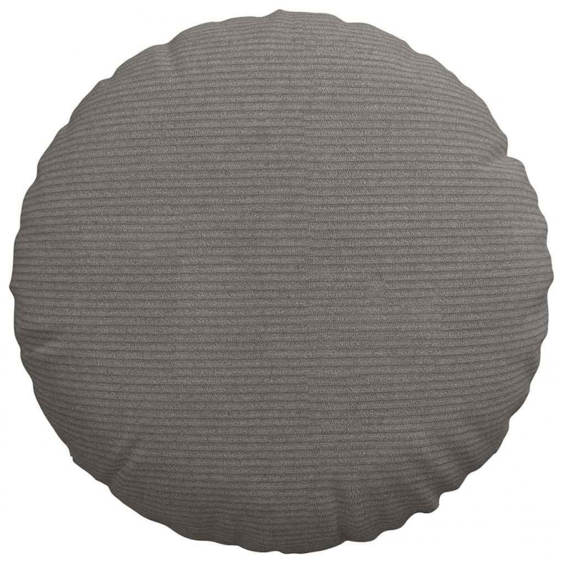 Poduszki na siedziska 2 pcs Jasnoszary Ø 40 cm