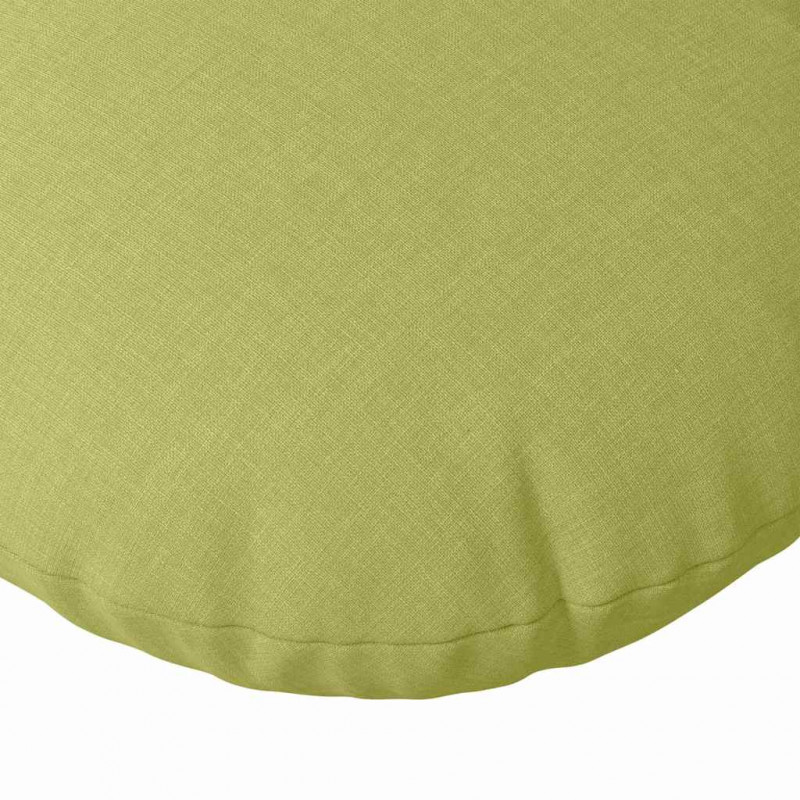 Poduszki na siedziska 2 pcs Jasnozielony Ø80 x 29 cm tkanina