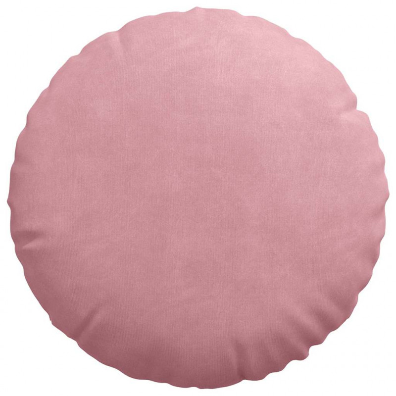 Poduszki na siedziska 2 pcs Różowy Ø 80 x 29 cm Aksamit