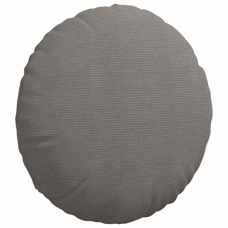 Poduszki na siedziska 2 pcs Jasnoszary Ø 80 cm