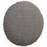 Poduszki na siedziska 2 pcs Jasnoszary Ø 80 cm