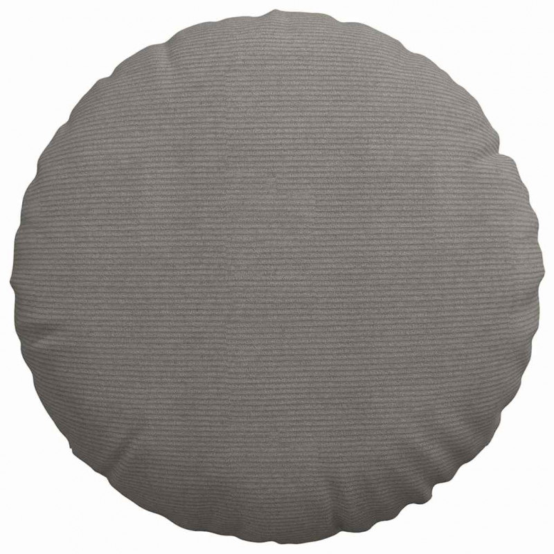Poduszki na siedziska 2 pcs Jasnoszary Ø 80 cm