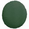 Poduszki na siedziska 2 pcs Ciemna zieleń Ø 80 cm
