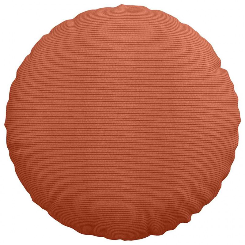 Poduszki na siedziska 2 pcs Czerwono-pomarańczowy Ø 80 cm
