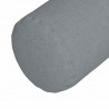 Poduszki Wałkowe 2 pcs Jasnoszary Ø 15 x 40 cm tkanina