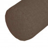 Poduszki Wałkowe 2 pcs Brązowy Ø 15 x 40 cm tkanina