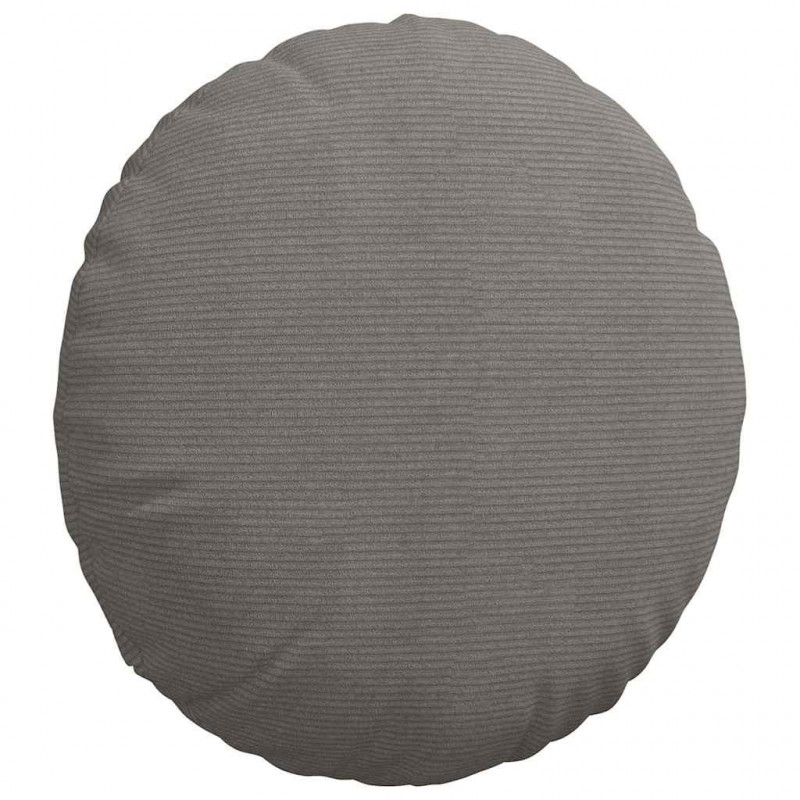 Poduszki na siedziska 2 pcs Jasnoszary Ø 50 cm