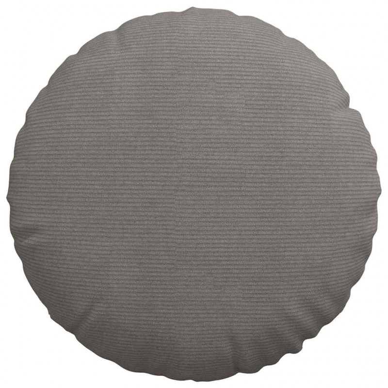 Poduszki na siedziska 2 pcs Jasnoszary Ø 50 cm