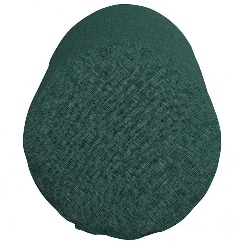 Poduszki Wałkowe 2 pcs Ciemna zieleń Ø 15 x 40 cm tkanina