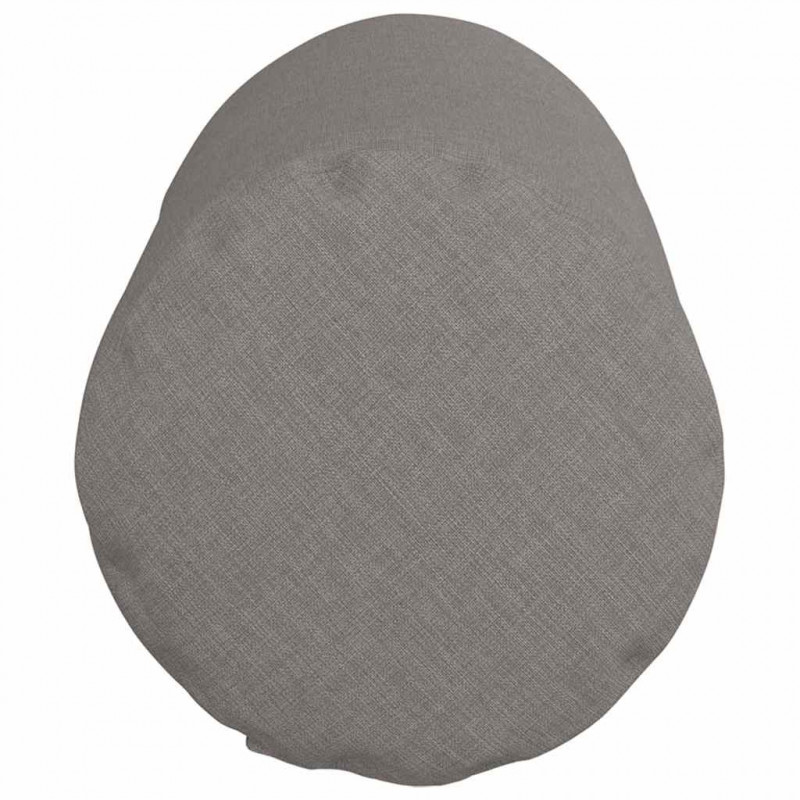 Poduszki Wałkowe 2 pcs Ciemnoszary Ø 15 x 40 cm tkanina