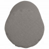 Poduszki Wałkowe 2 pcs Ciemnoszary Ø 15 x 40 cm tkanina