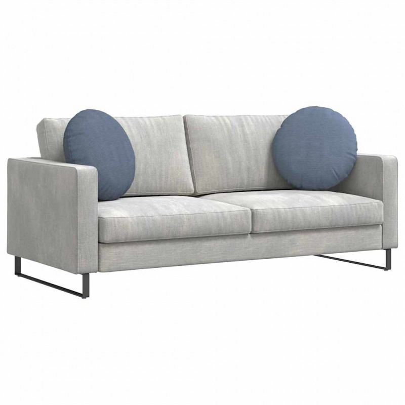 Poduszki na siedziska 2 pcs Niebieski Ø 50 cm