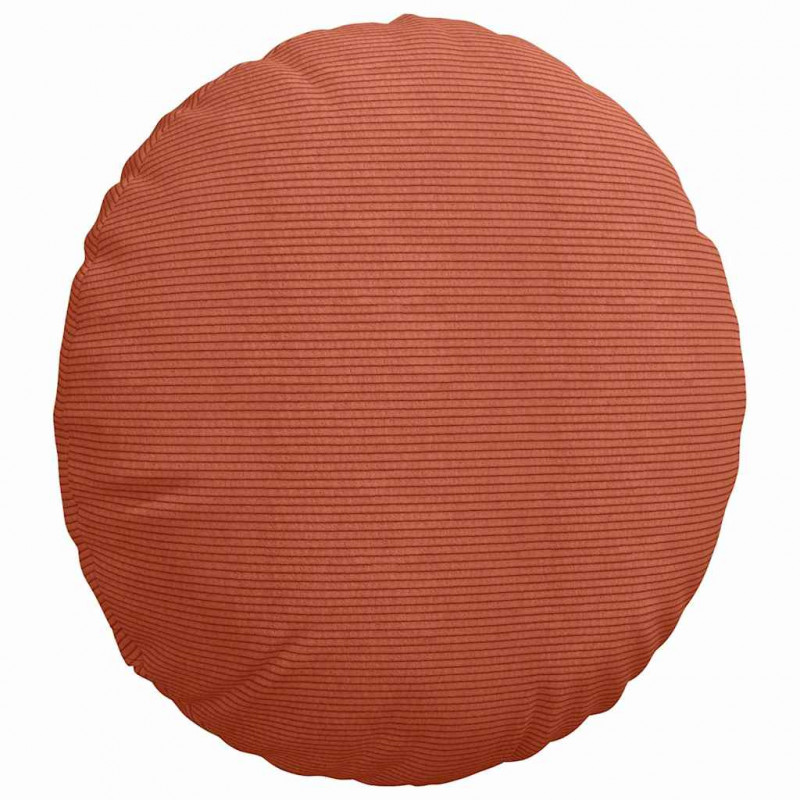 Poduszki na siedziska 2 pcs Czerwono-pomarańczowy Ø 50 cm