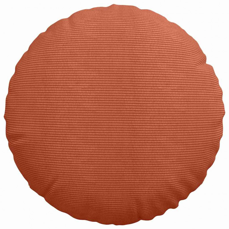 Poduszki na siedziska 2 pcs Czerwono-pomarańczowy Ø 50 cm