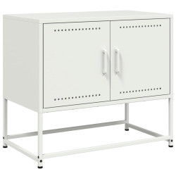 Szafka pod telewizor, biała, 68,5x39x60,5 cm, stalowa