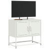 Szafka pod telewizor, biała, 68,5x39x60,5 cm, stalowa