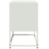 Szafka pod telewizor, biała, 68,5x39x60,5 cm, stalowa