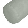 Poduszki Wałkowe 2 pcs Jasnoszary Ø 15 x 40 cm
