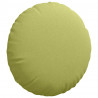 Poduszki na siedziska 2 pcs Jasnozielony Ø60 x 21 cm tkanina