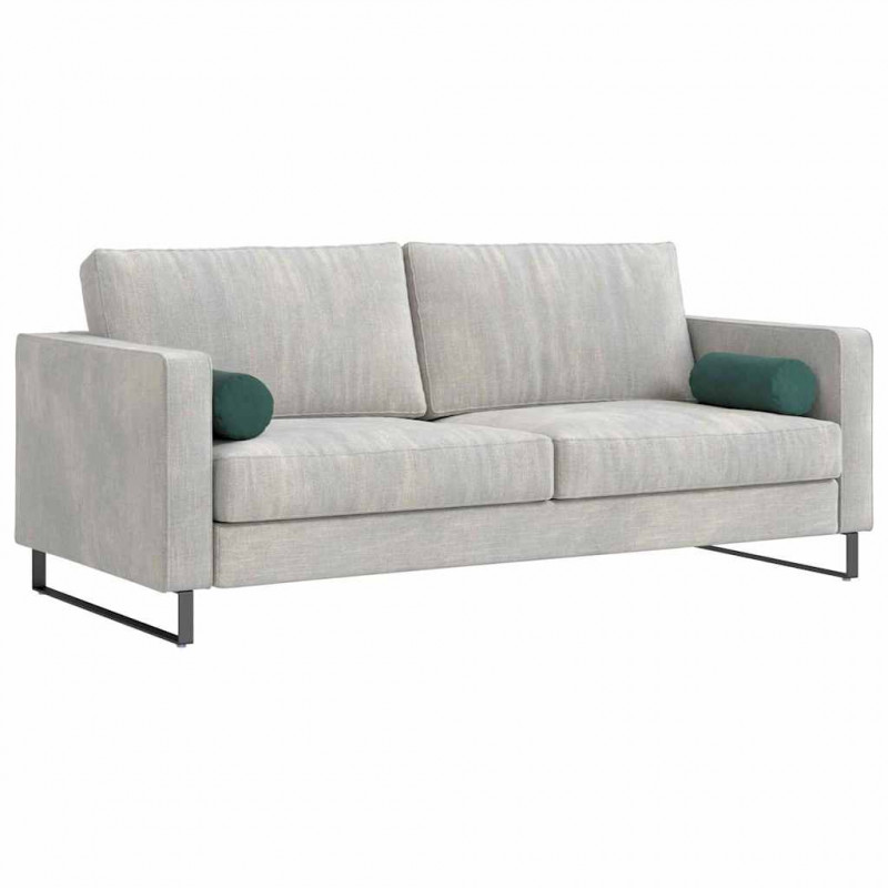 Poduszki Wałkowe 2 pcs Ciemna zieleń Ø 15 x 40 cm