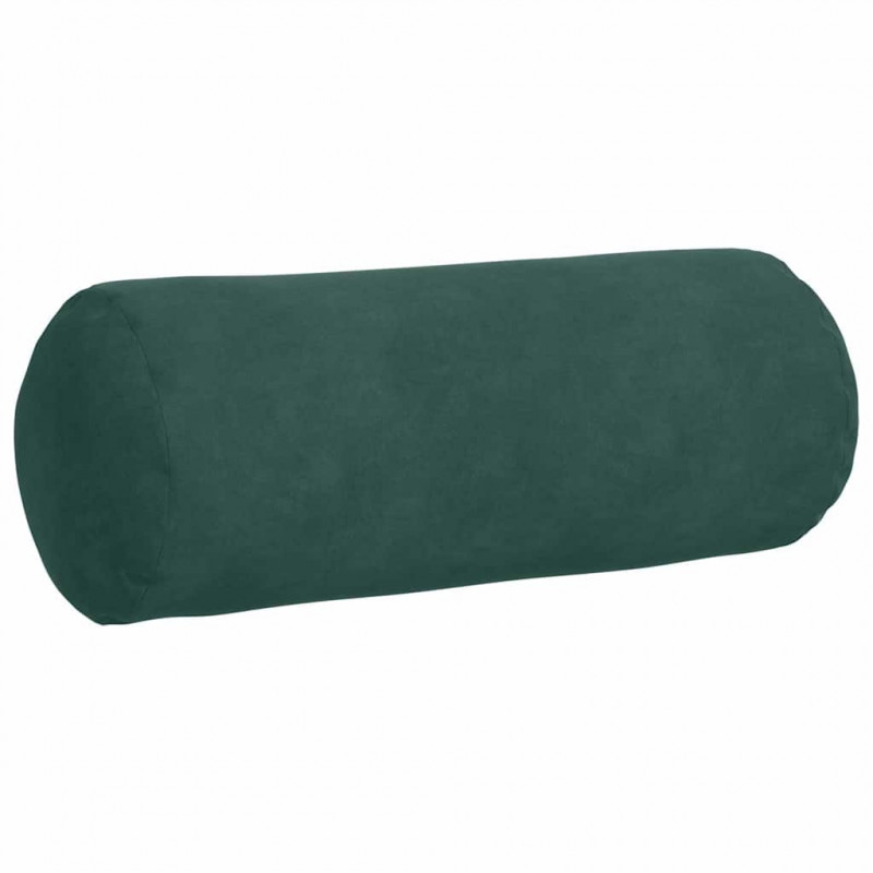Poduszki Wałkowe 2 pcs Ciemna zieleń Ø 15 x 40 cm