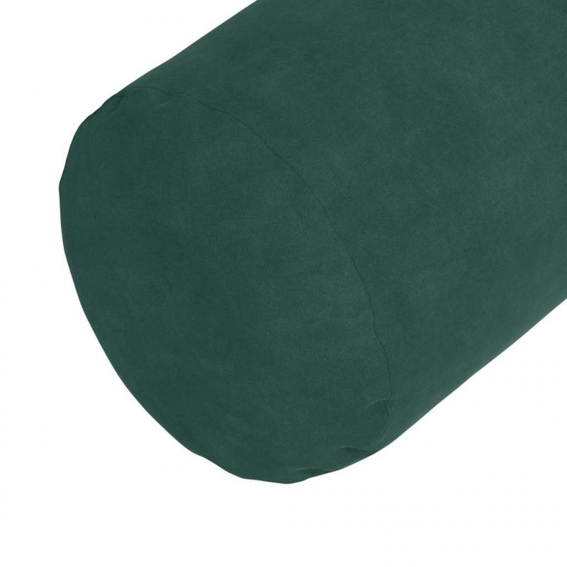 Poduszki Wałkowe 2 pcs Ciemna zieleń Ø 15 x 40 cm