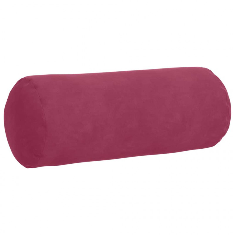Poduszki Wałkowe 2 pcs Czerwone wino Ø 15 x 40 cm