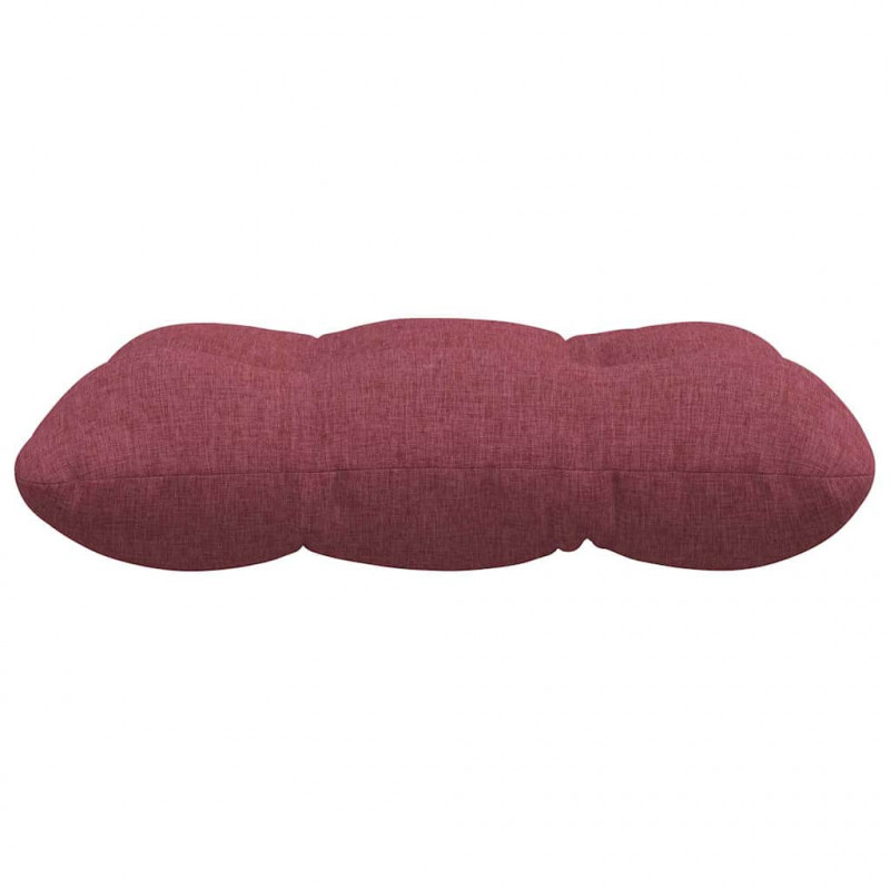 Poduszki na siedziska 4 pcs Czerwone wino 40 x 40 x 12 cm