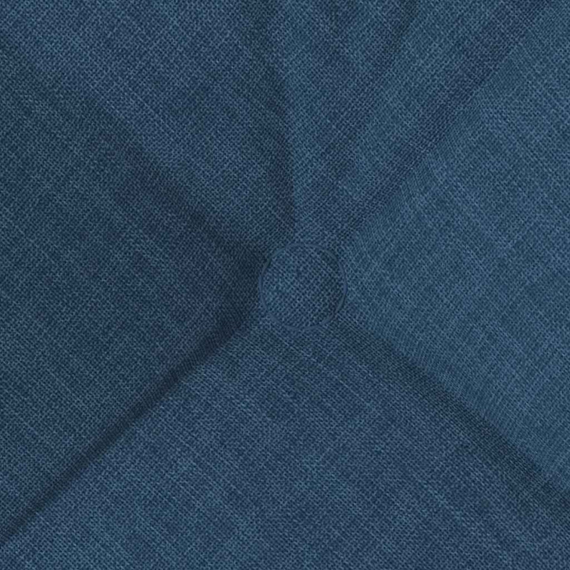 Poduszki na siedziska 4 pcs Niebieski 40 x 40 x 12 cm tkanina