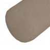 Poduszki Wałkowe 2 pcs Ciemnoszary Ø 15 x 40 cm