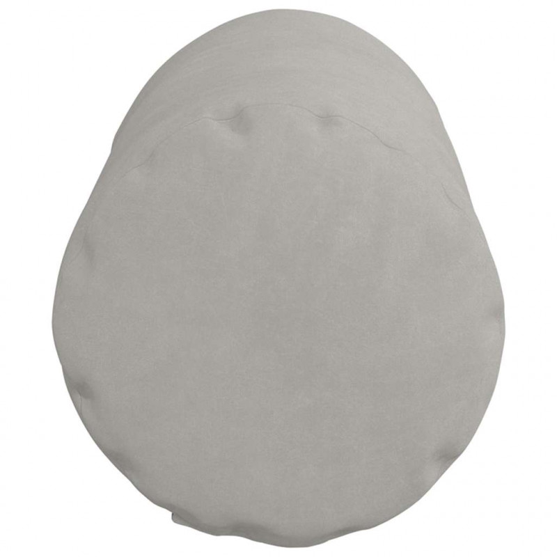 Poduszki Wałkowe 2 pcs Jasnoszary Ø 15 x 40 cm