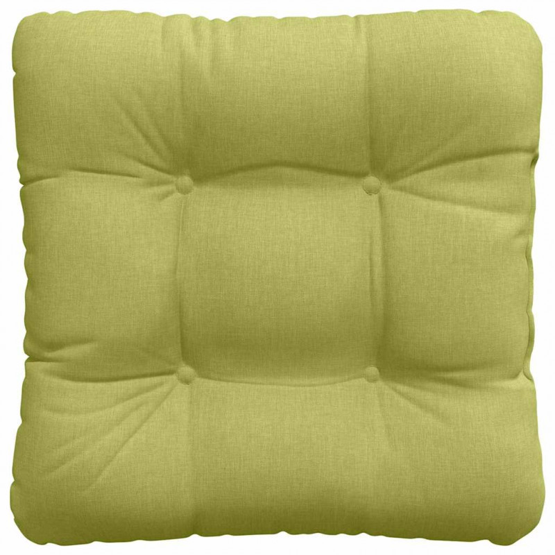 Poduszki na siedziska 4 pcs Jasnozielony 40 x 40 x 12 cm