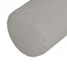 Poduszki Wałkowe 2 pcs Jasnoszary Ø 15 x 40 cm