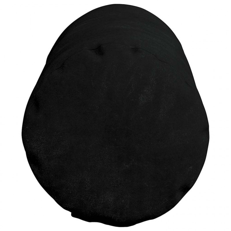 Poduszki Wałkowe 2 pcs Czarny Ø 15 x 40 cm Tkanina mikrofibrowa